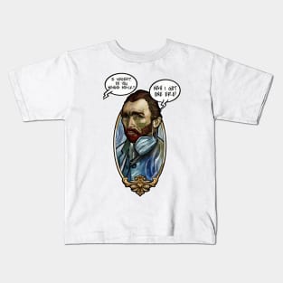 Van Gogh mask Kids T-Shirt